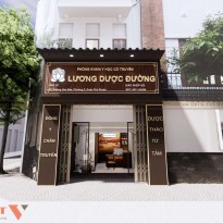 Phương án thiết kế phòng khám YHCT Lương Dược Đường 